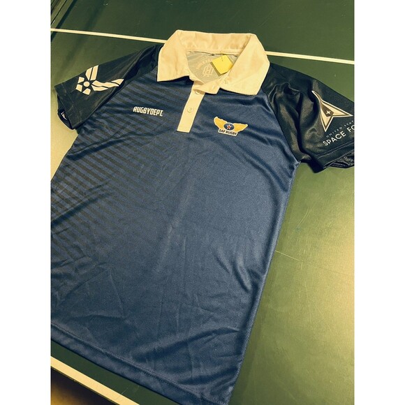 Men’s DAF Sports Air Force Space Rugby Jersey Shirt MEDIUM Military USA Dept - Picture 6 of 8